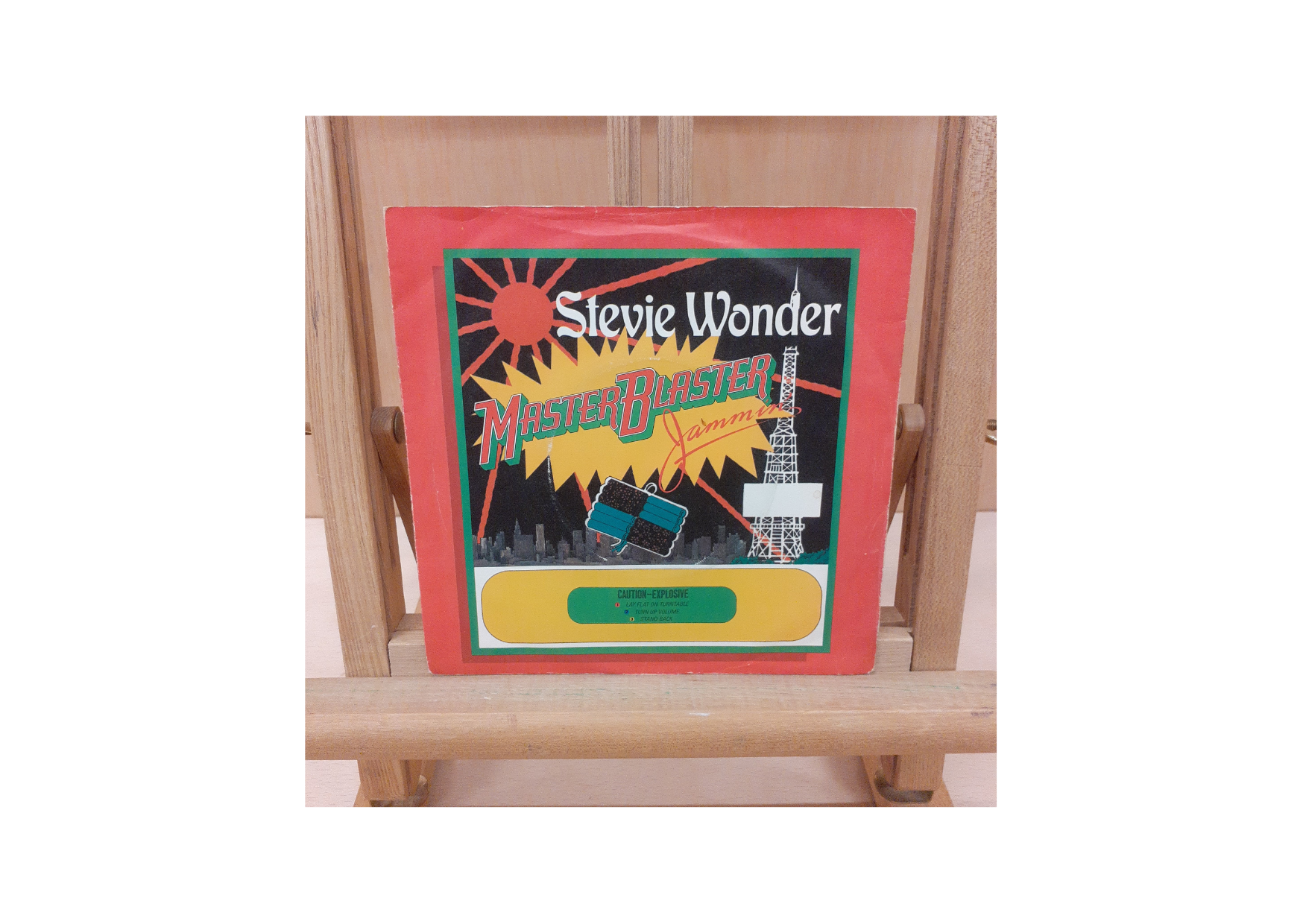 Stevie Wonder Master Blaster / Jammin' Front View 7" Single