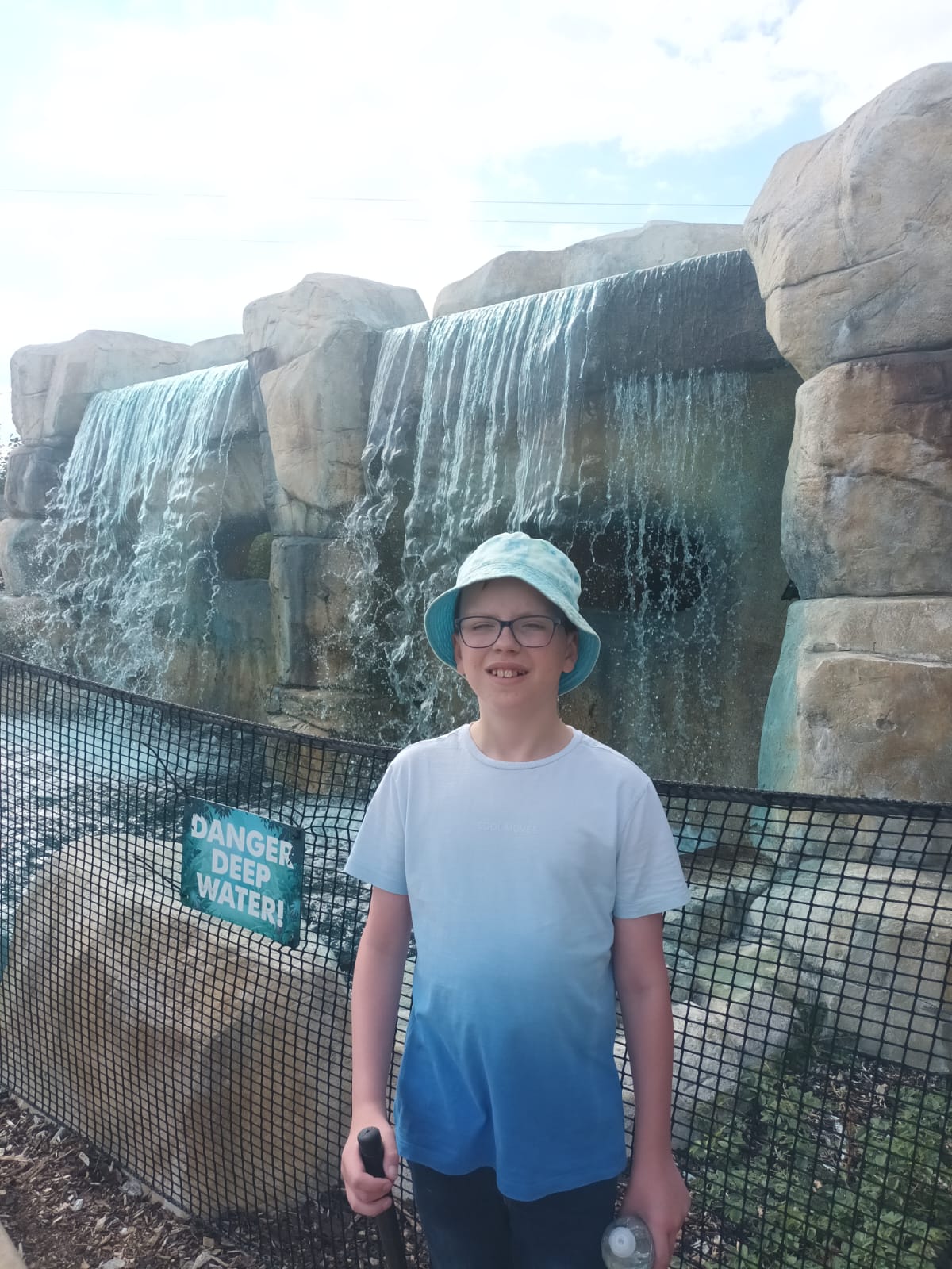 Image of Leo at crazy golf