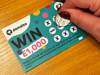 A Demelza Lottery scratch card