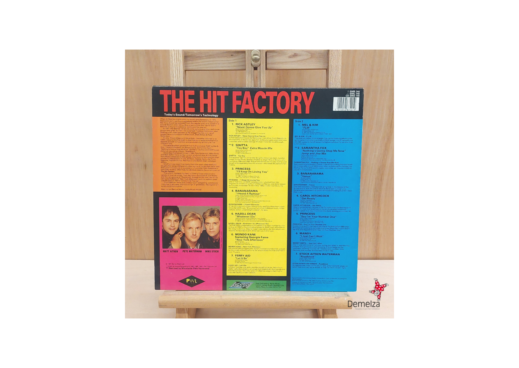Back of The Hit Factory cover