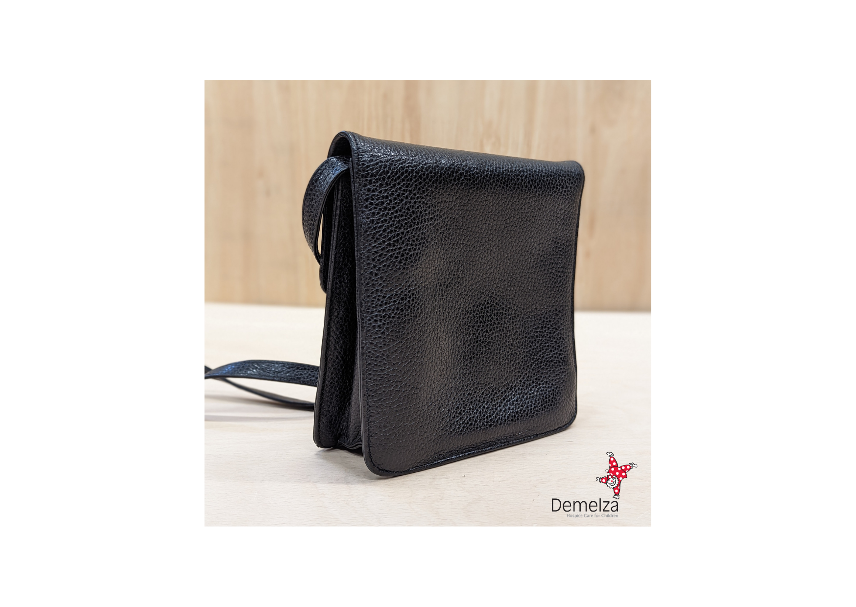 Black Vintage Osprey Leather Handbag