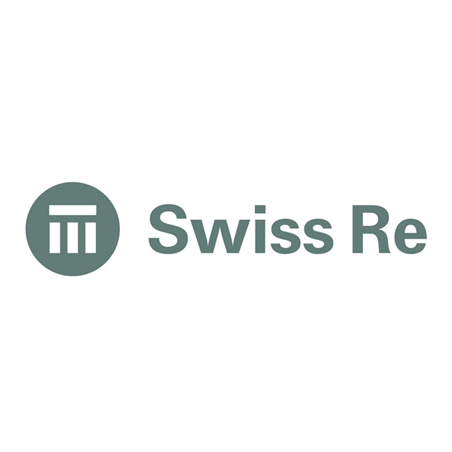 Swiss Re logo.