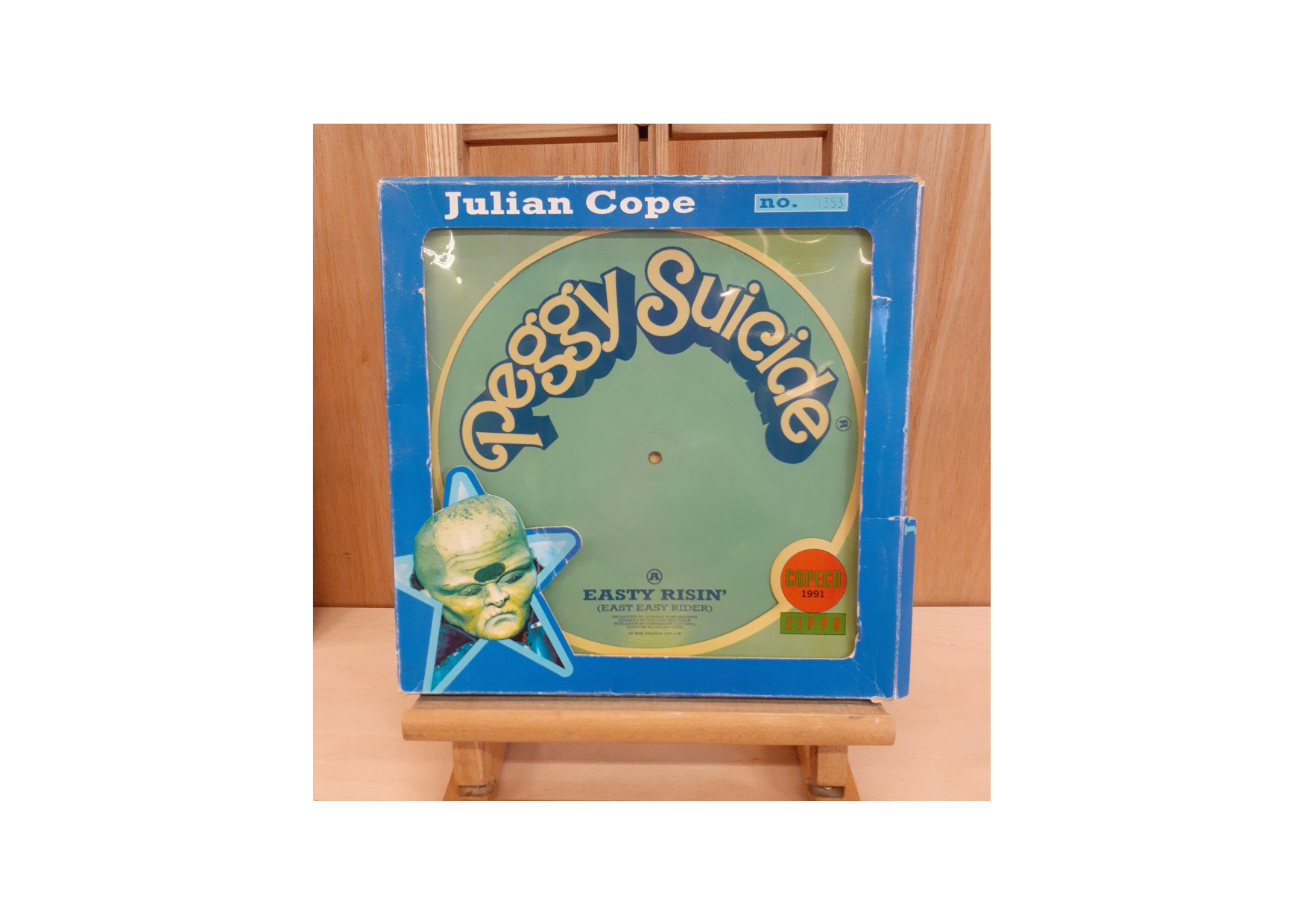Julian Cope - Easty Risin' (East Easy Rider) 12" Boxed Front View