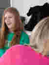 Image of young person smiling