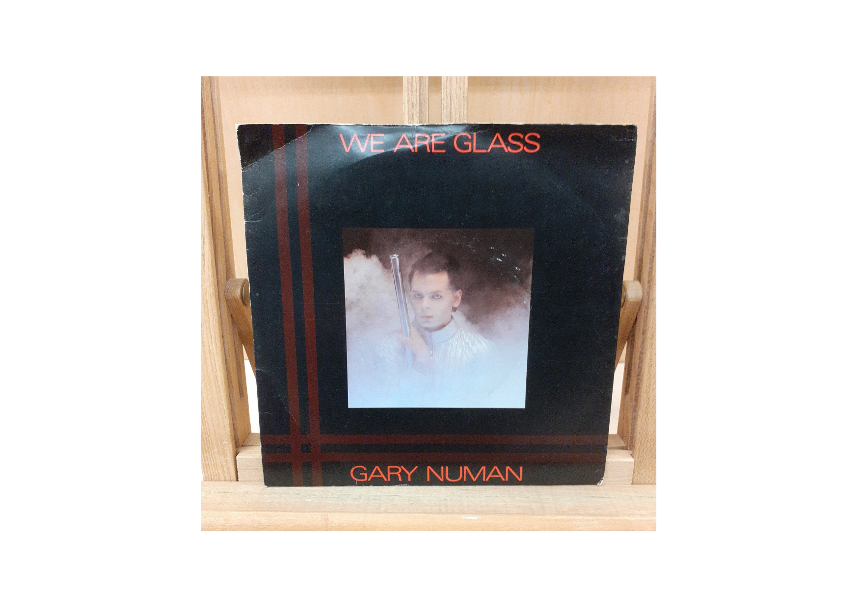 Gary Numan We Are Glass Front View 7" Single