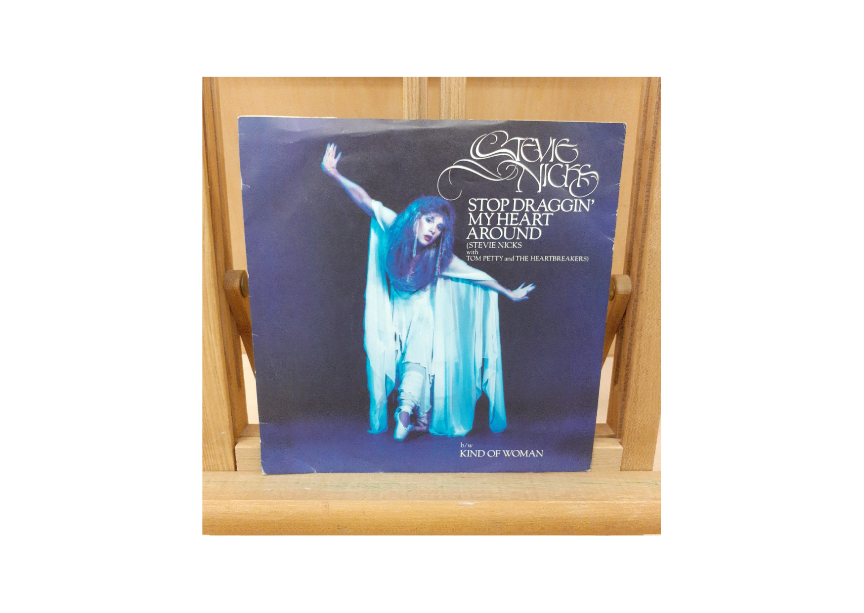 Stevie Nicks Stop Draggin' My Heart Around Front View 7" Single