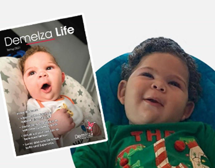 The front cover of Demelza Life spring 2021 edition.