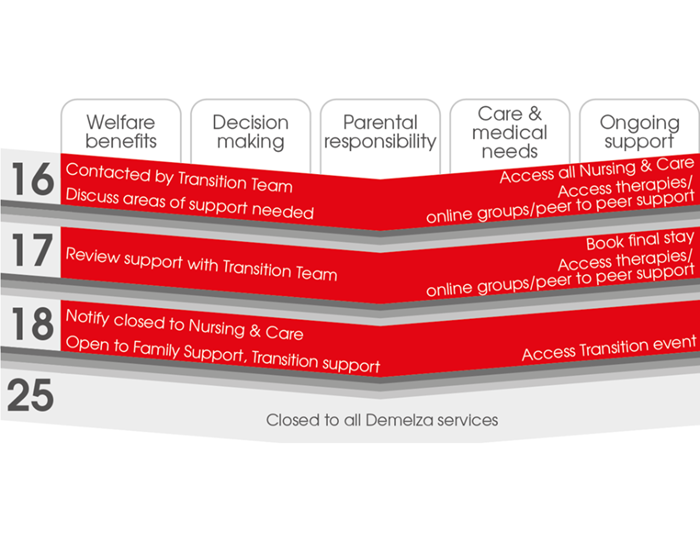 Transition Framework of Support Graphic
