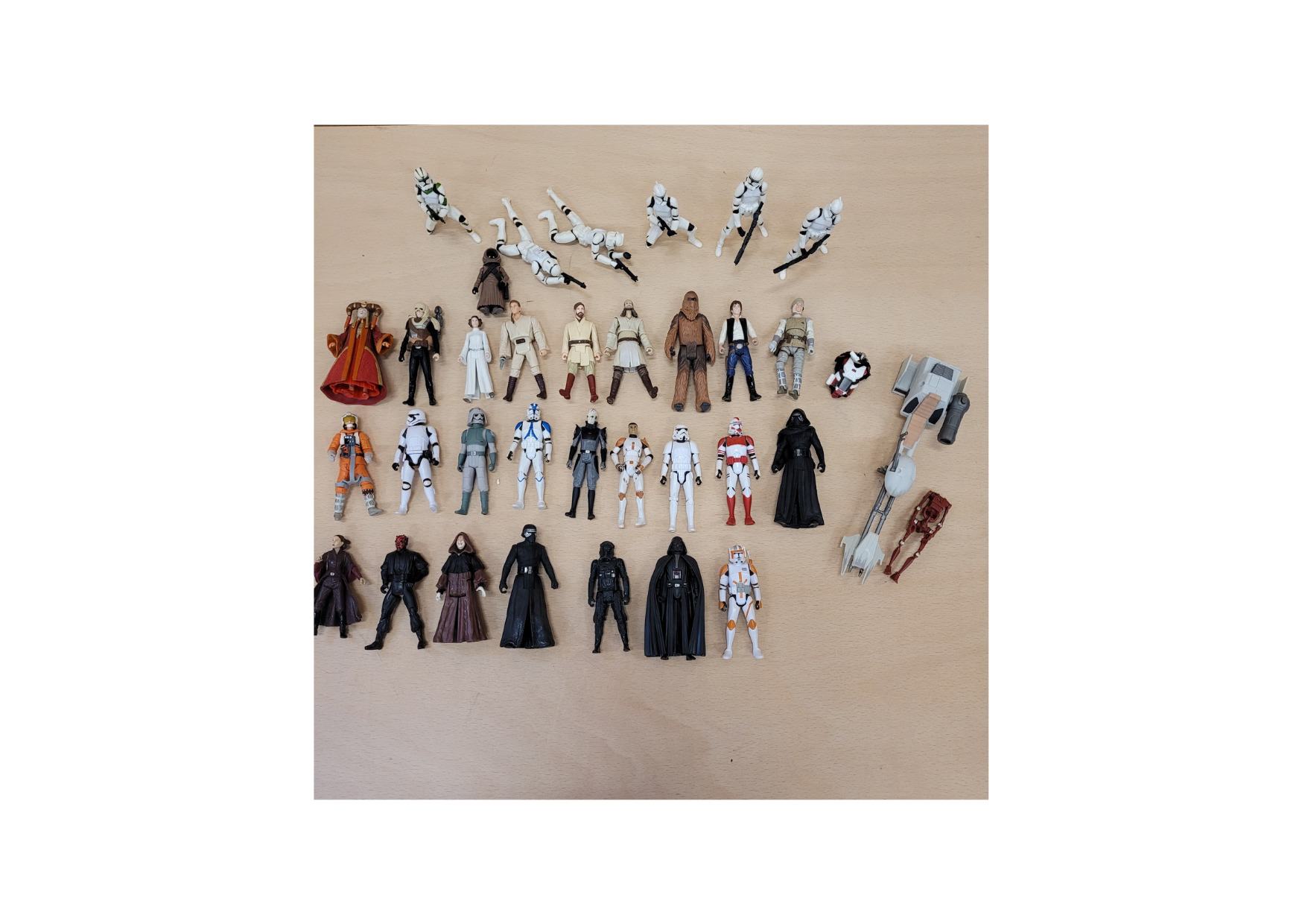 Star Wars Action Figure Bundle All Figures