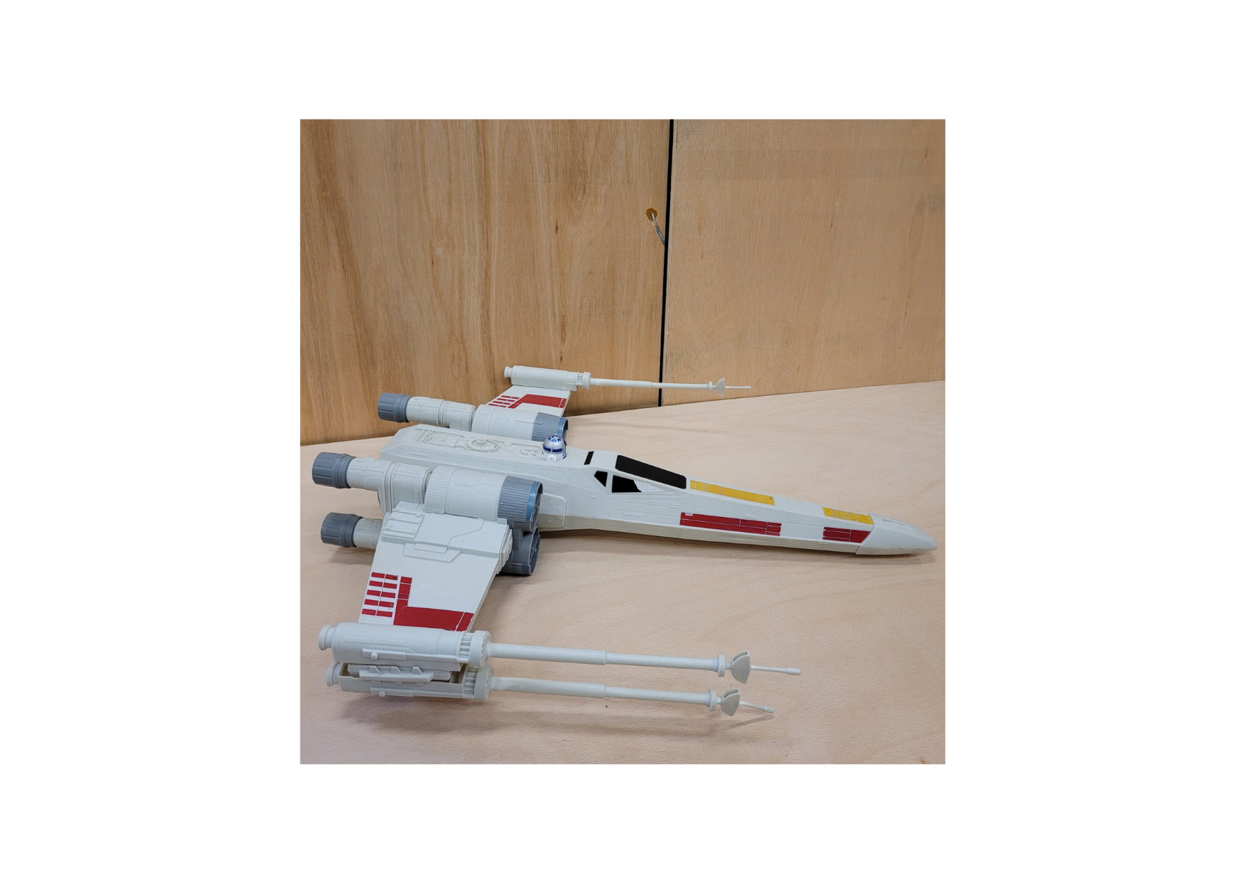 Star Wars Vintage X Wing Front View