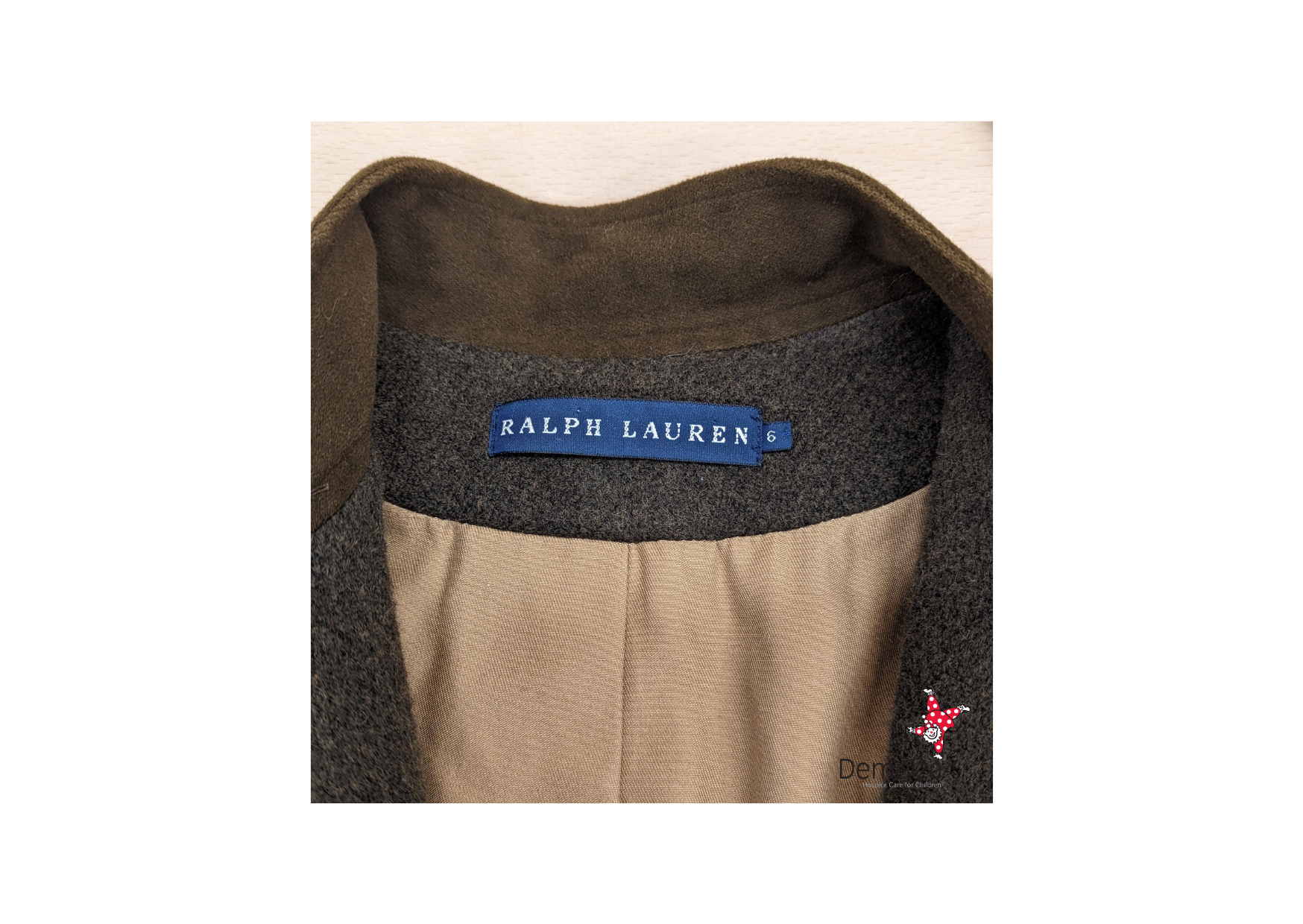 Ralph Lauren Khaki and Gold military Jacket