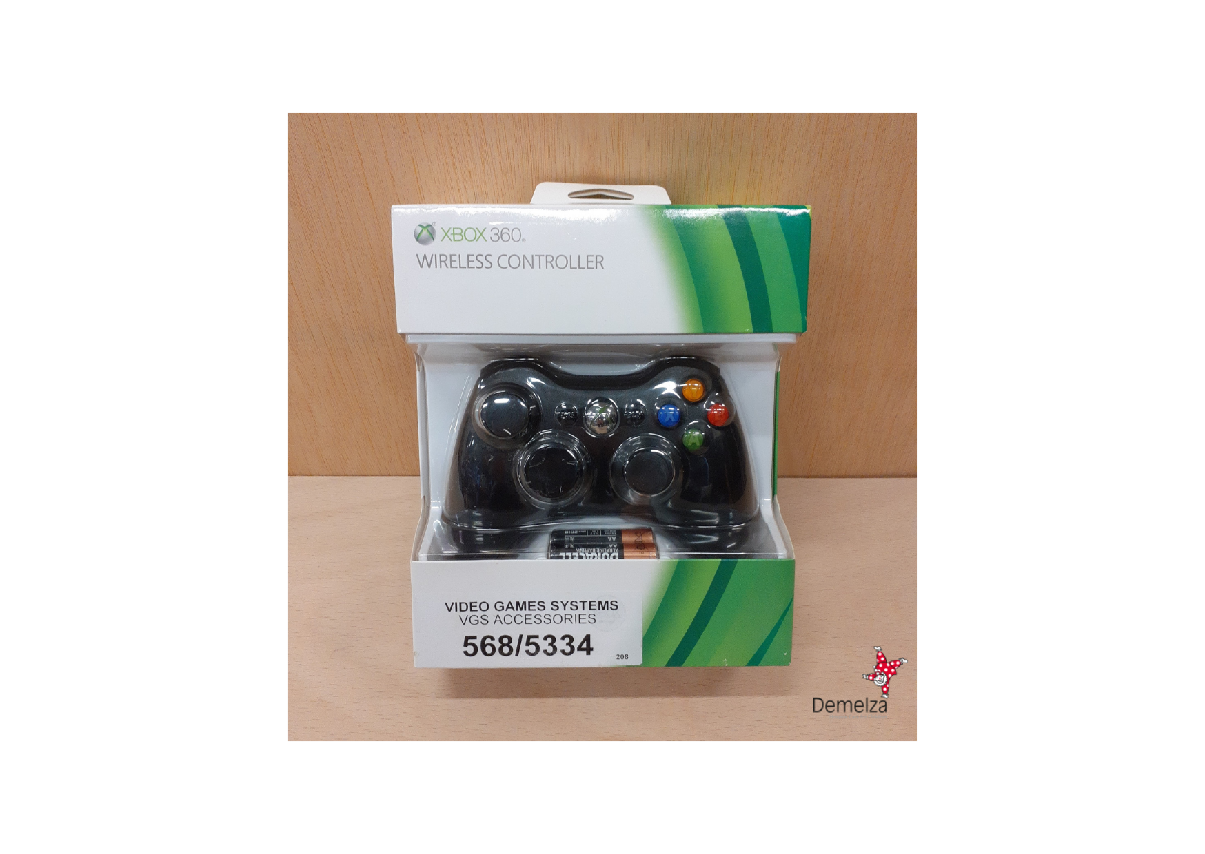 Xbox 360 Wireless Controller Boxed Black