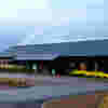 Oastview by Demelza building with a rainbow in the sky