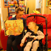 Nurse Melissa With Lily At SEL