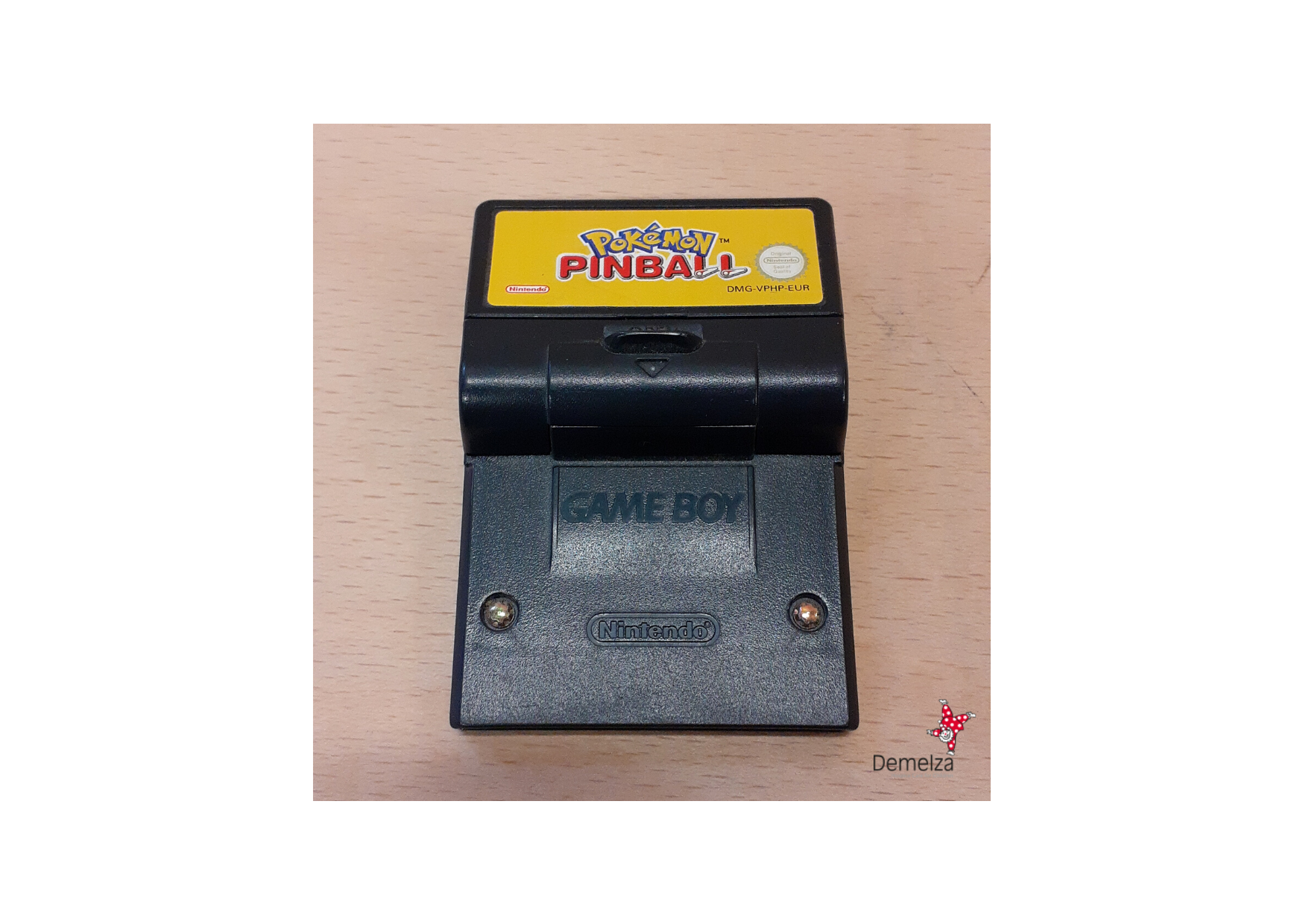 Front Of Nintendo Gameboy Pokemon Pinball Rumble Cartridge