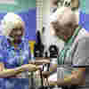 Volunteers in charity shop