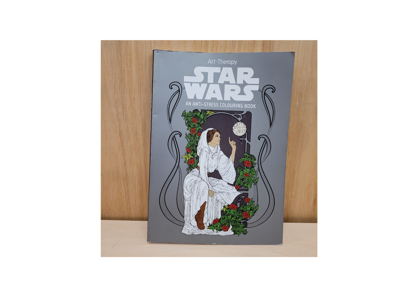Star Wars Colouring Book Front View