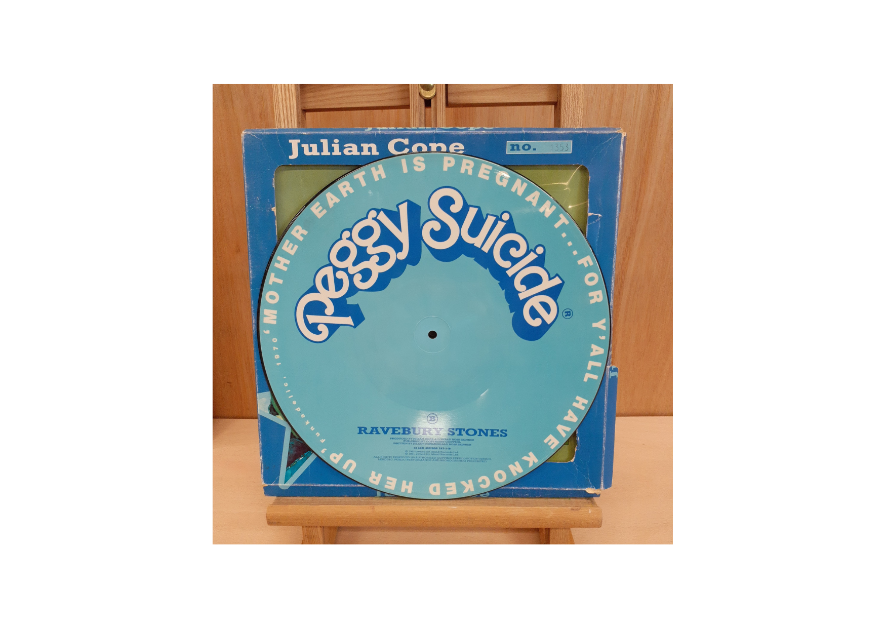 Julian Cope - Easty Risin' (East Easy Rider) 12" Boxed Record Side Two View