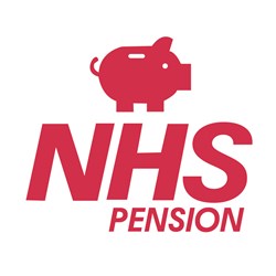 NHS pension icon.