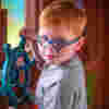 Image of child on the pirate ship in the playground