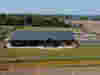 Shot of Oastview by Demelza building from the sky