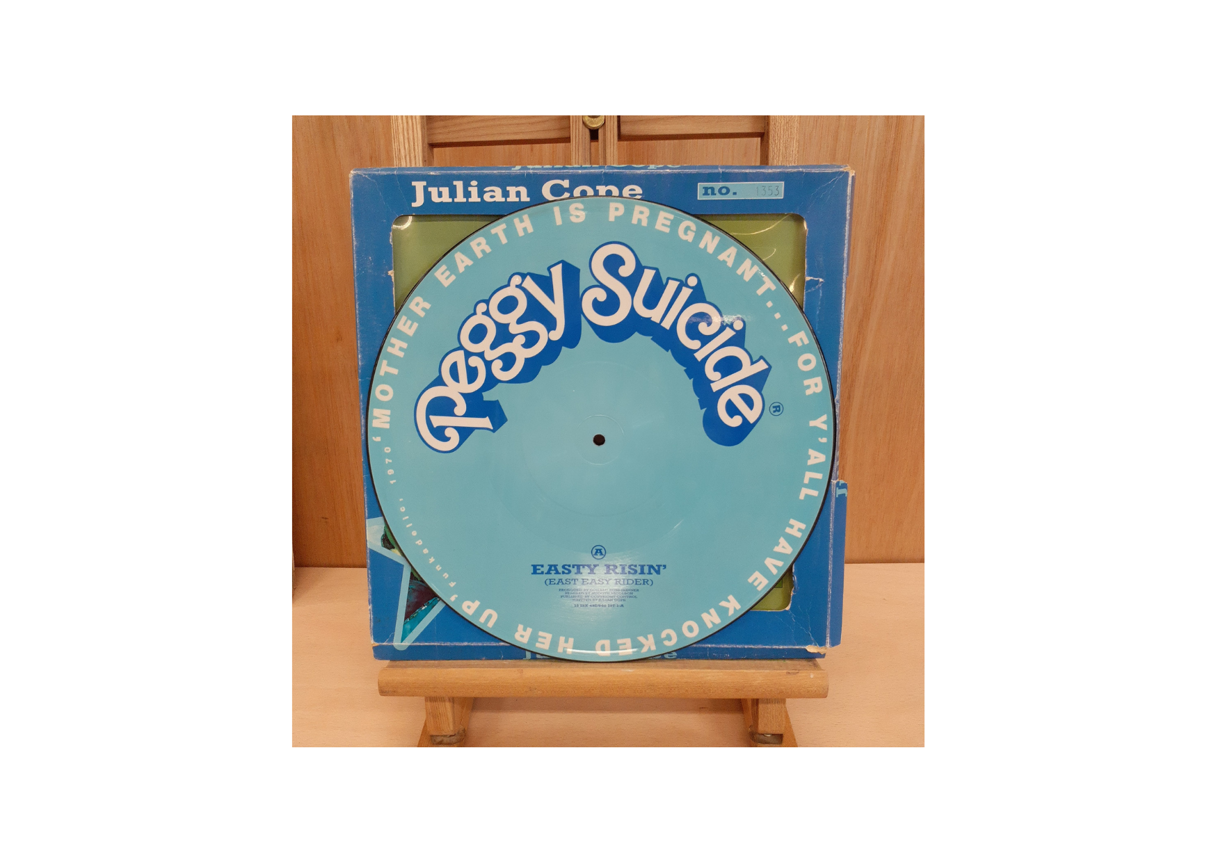 Julian Cope - Easty Risin' (East Easy Rider) 12" Boxed Record Side One View