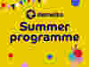 Summery programme with ice cream
