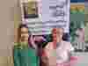 Two people stand in front of a banner reading 'The All-Party Parliamentary Group for Children Who Need Palliative Care' with logos for 'APPG' and 'together for short lives'.