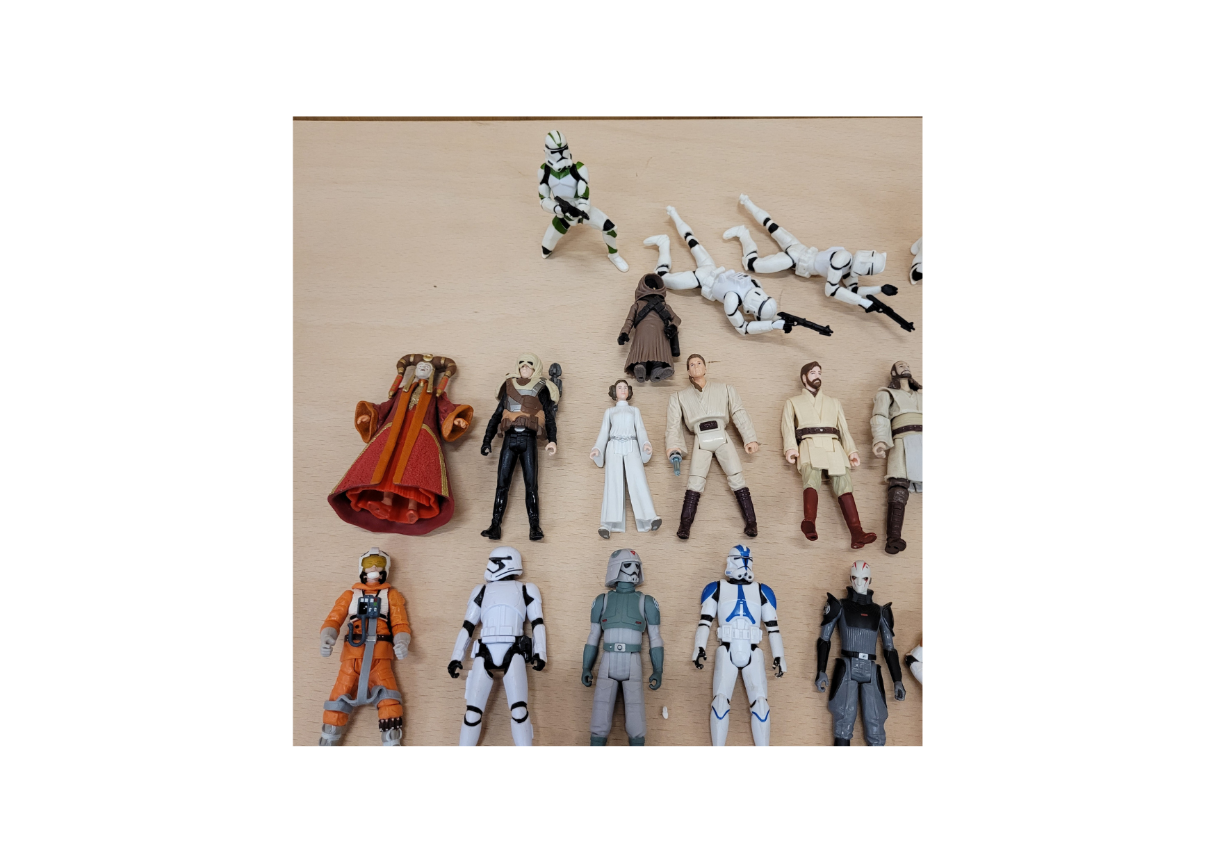 Star Wars Action Figure Bundle Group 1 View