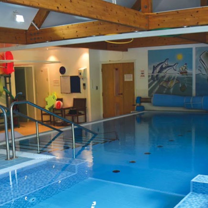 The hydo pool at Demelza's Kent hospice.